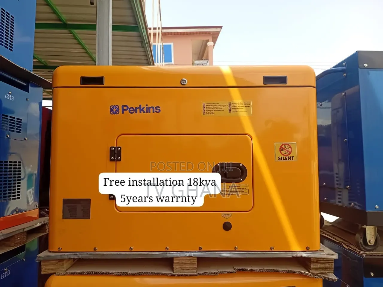 Perkins 18KVA Diesel Genset – Reliable Power for Homes, Offices18kva