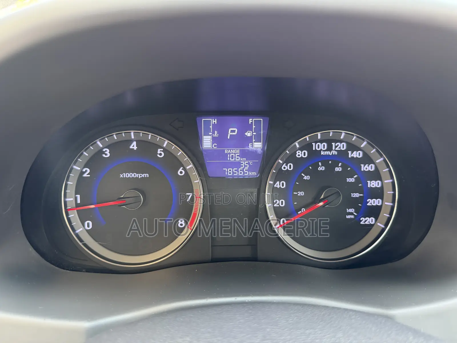 Hyundai Accent SE Sedan 2016 Black