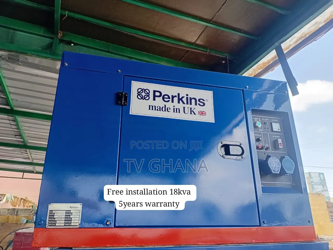Perkins 18KVA Genset – Professional Power for Offices18kva