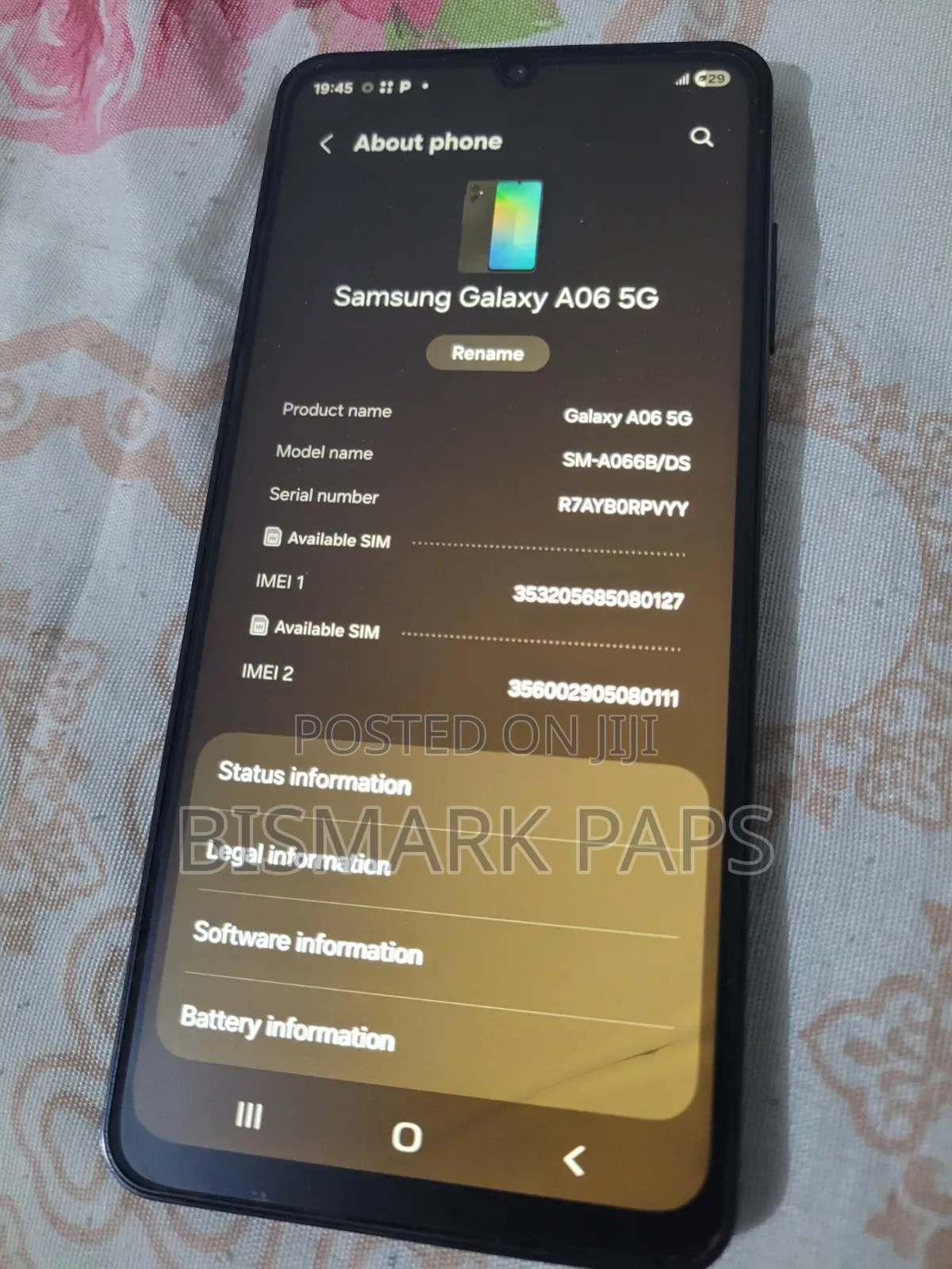 Samsung Galaxy A06 5G 128 GB Black