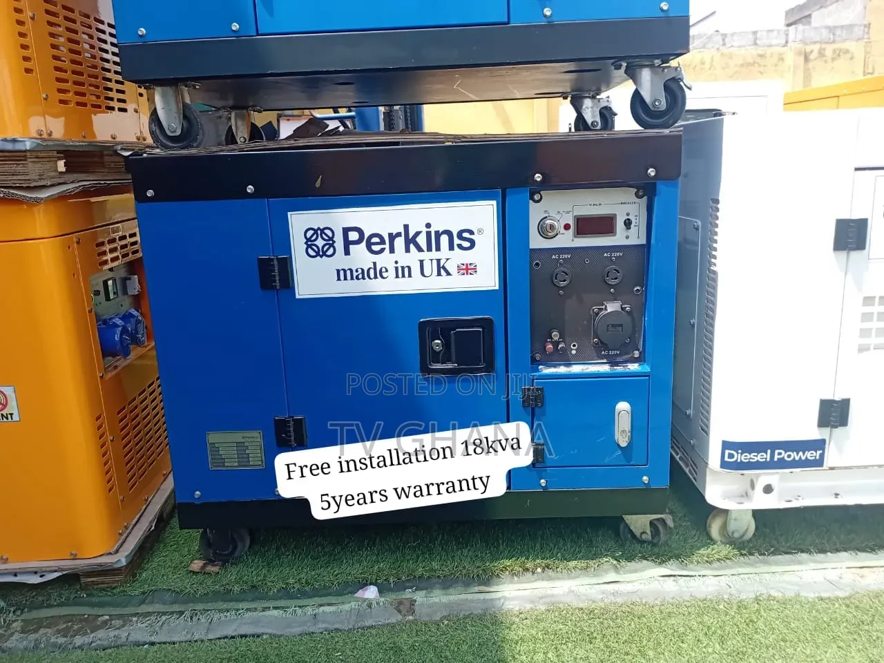 Super Quality Perkins 18KVA Diesel Generator – 5-Year Warranty 18kva