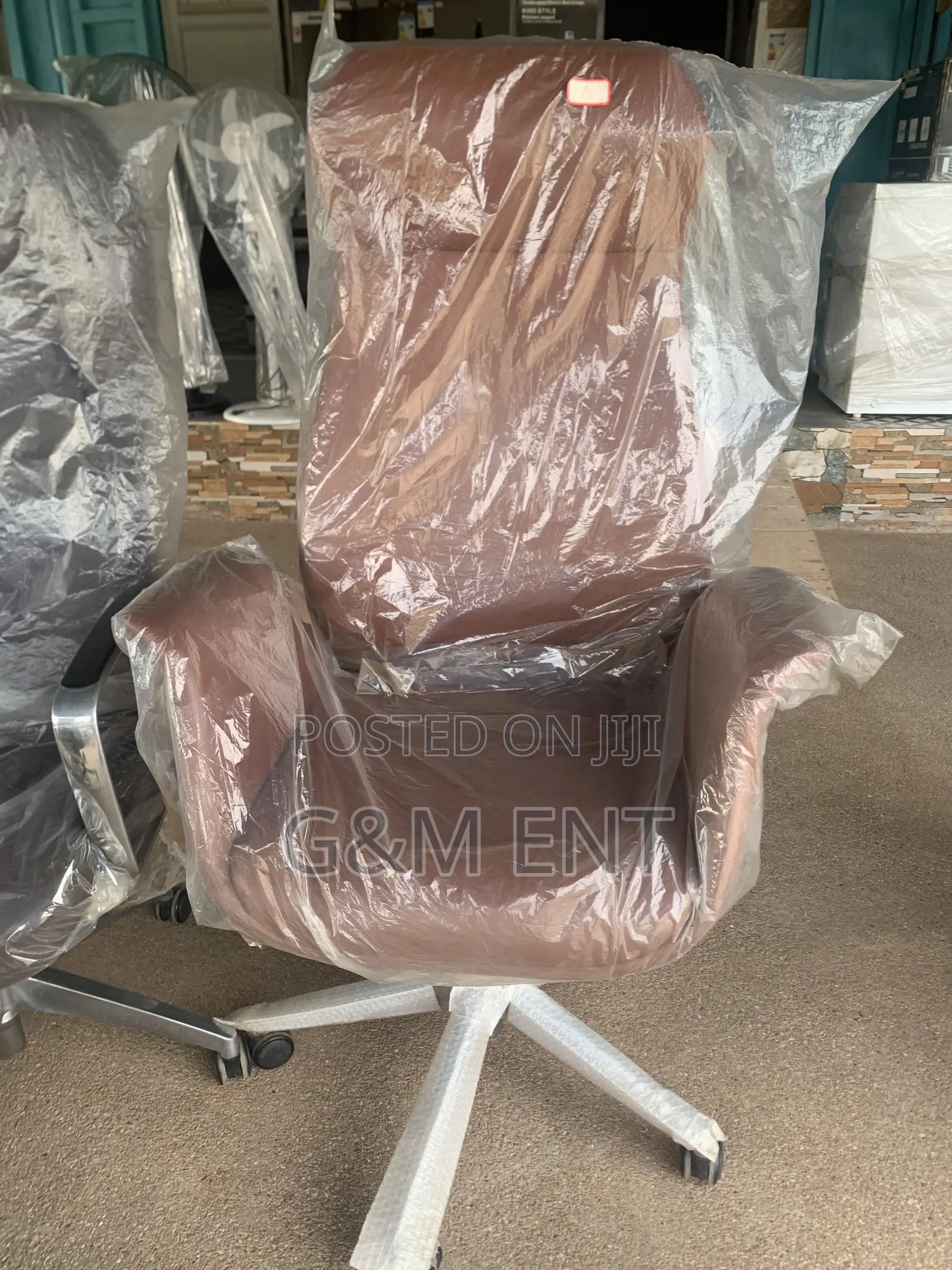 Executive Leather Swivel Chair