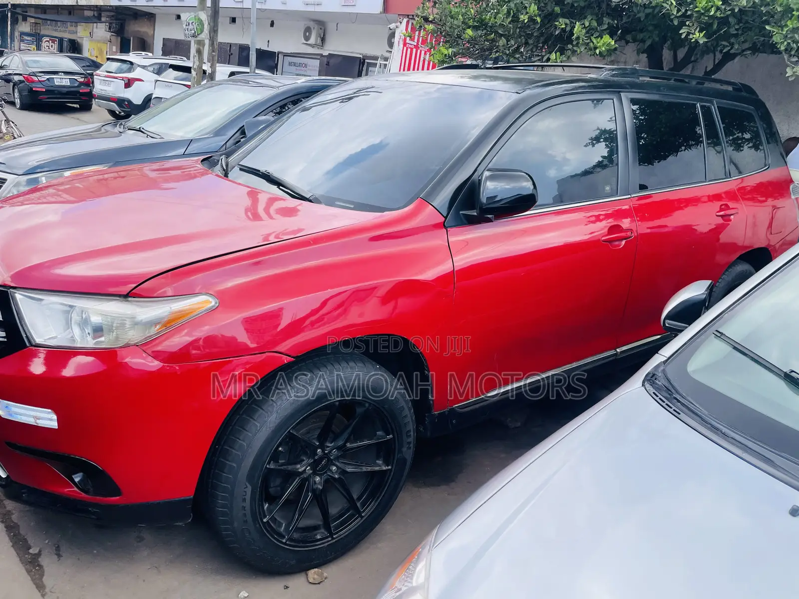 Toyota Highlander 2012 Red