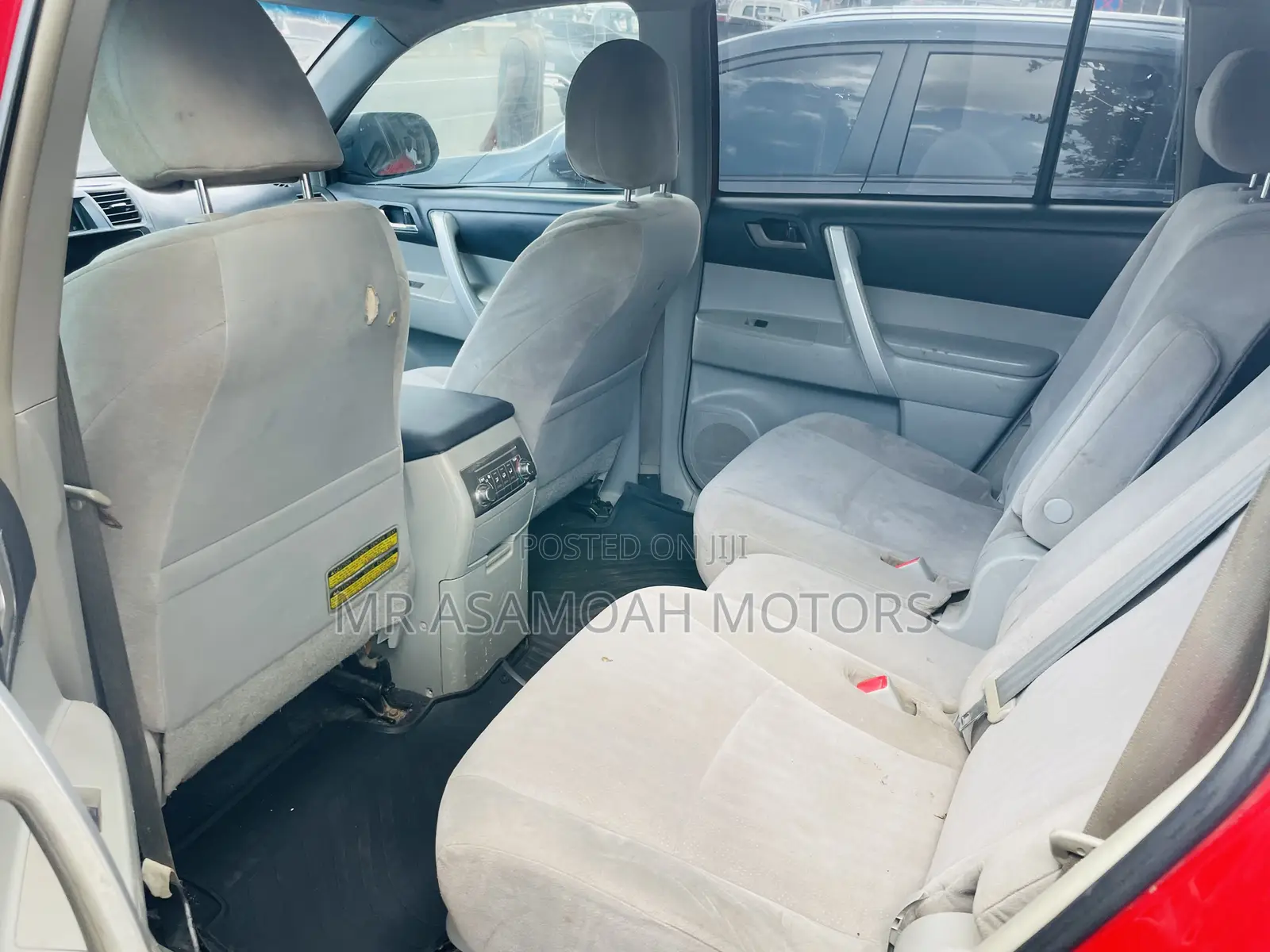 Toyota Highlander 2012 Red