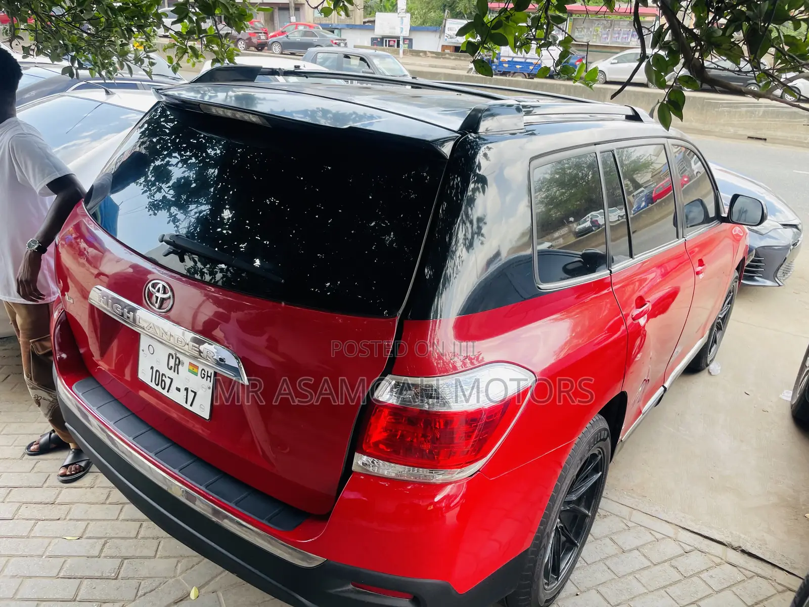 Toyota Highlander 2012 Red