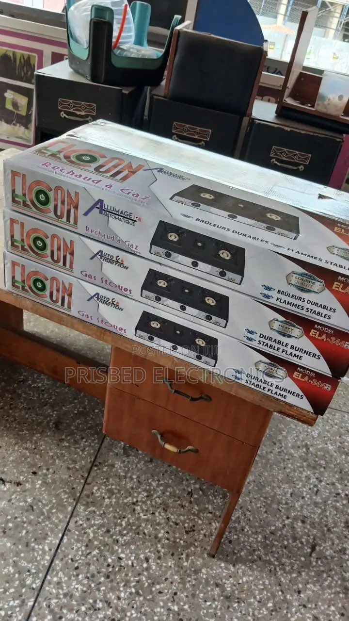 Elcon Durable 3burner Gas Stove