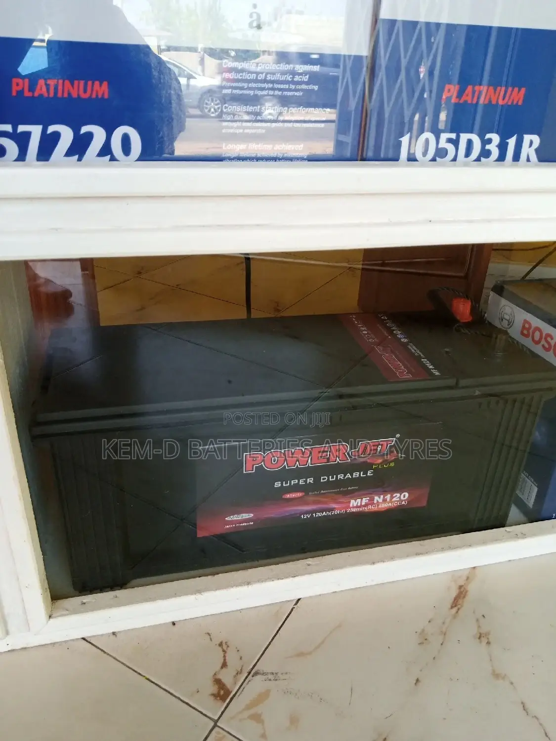 21 PLATES CAR BATTERY - Free Delivery
