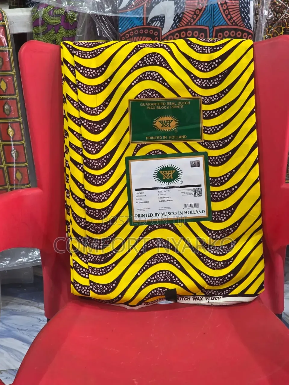 Printed by Vlisco Holland