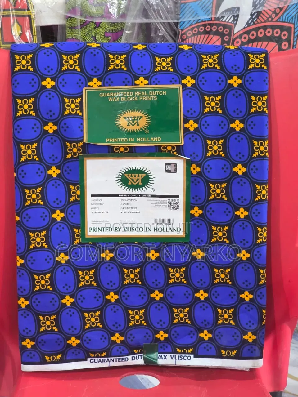 Printed by Vlisco Holland