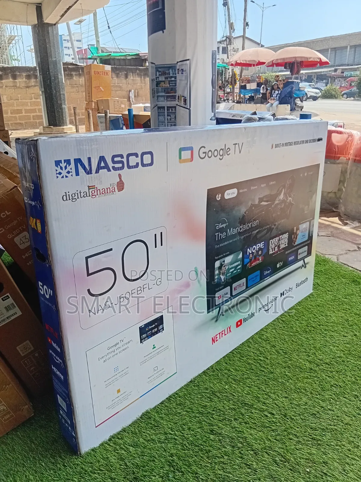 Nasco TV- Entertain Nasco TV 50 Inches Bring Home Happiness