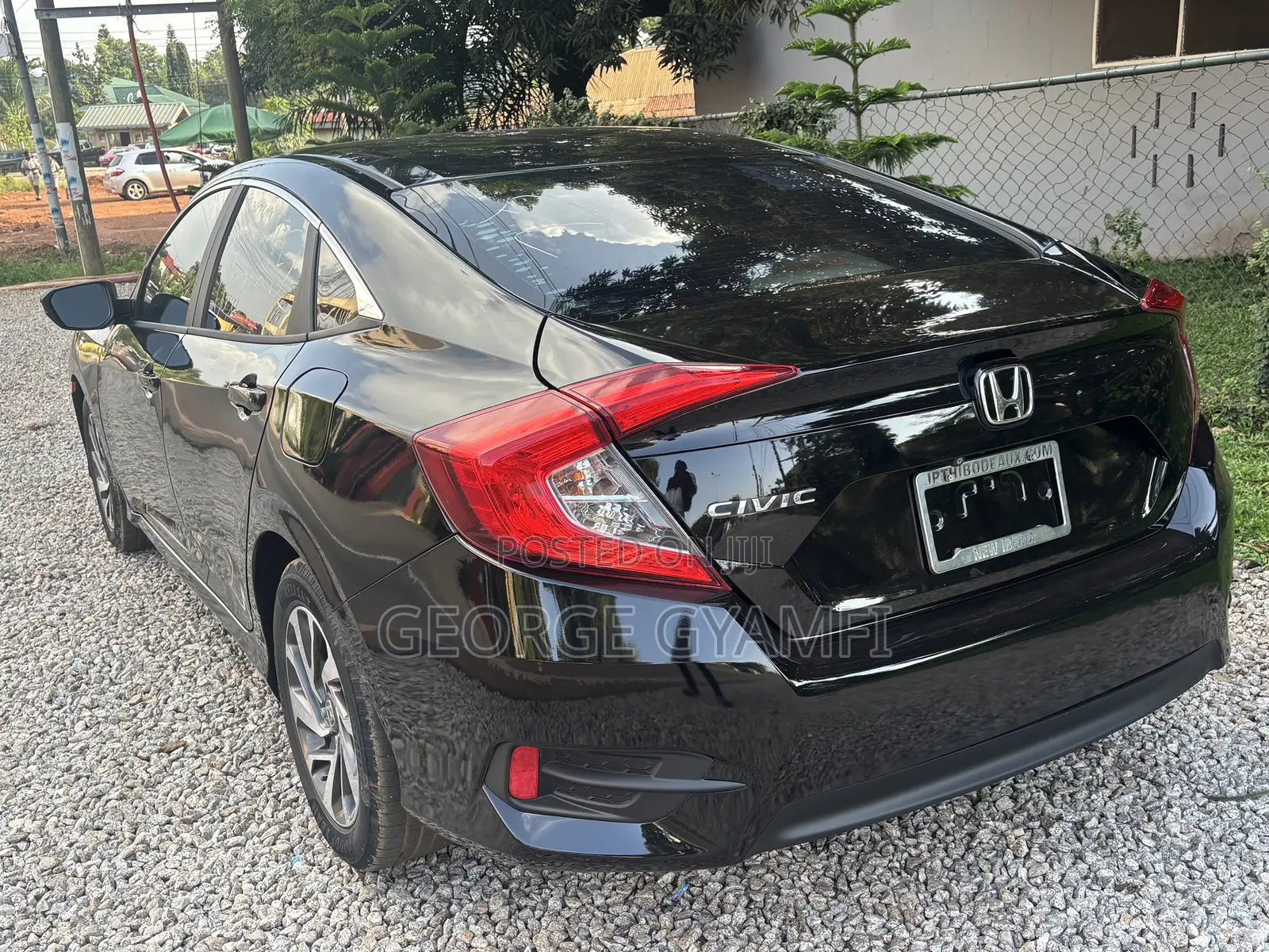 Honda Civic LX 4dr Sedan (2.0L 4cyl) 2016 Black