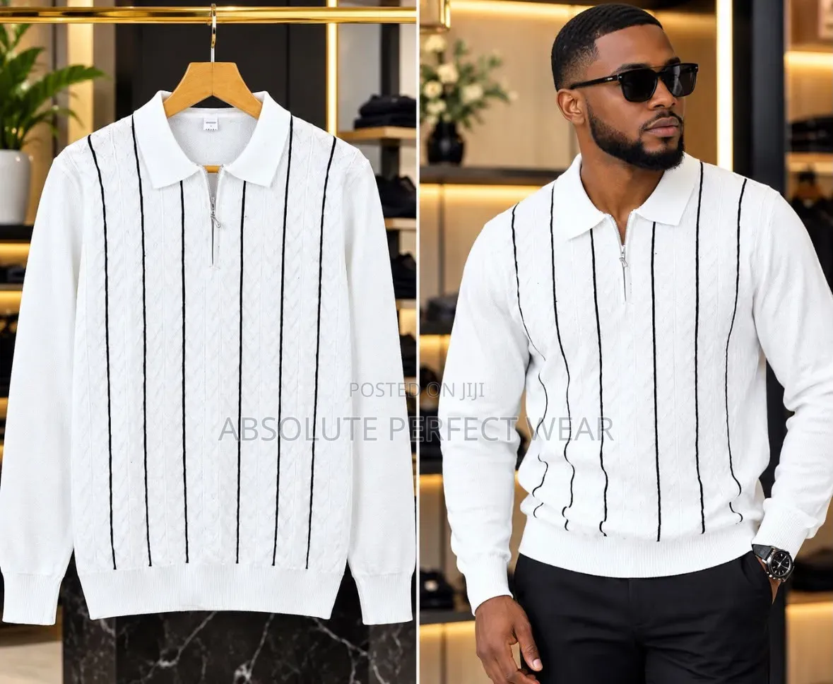 White Knitted Outfit for Outing