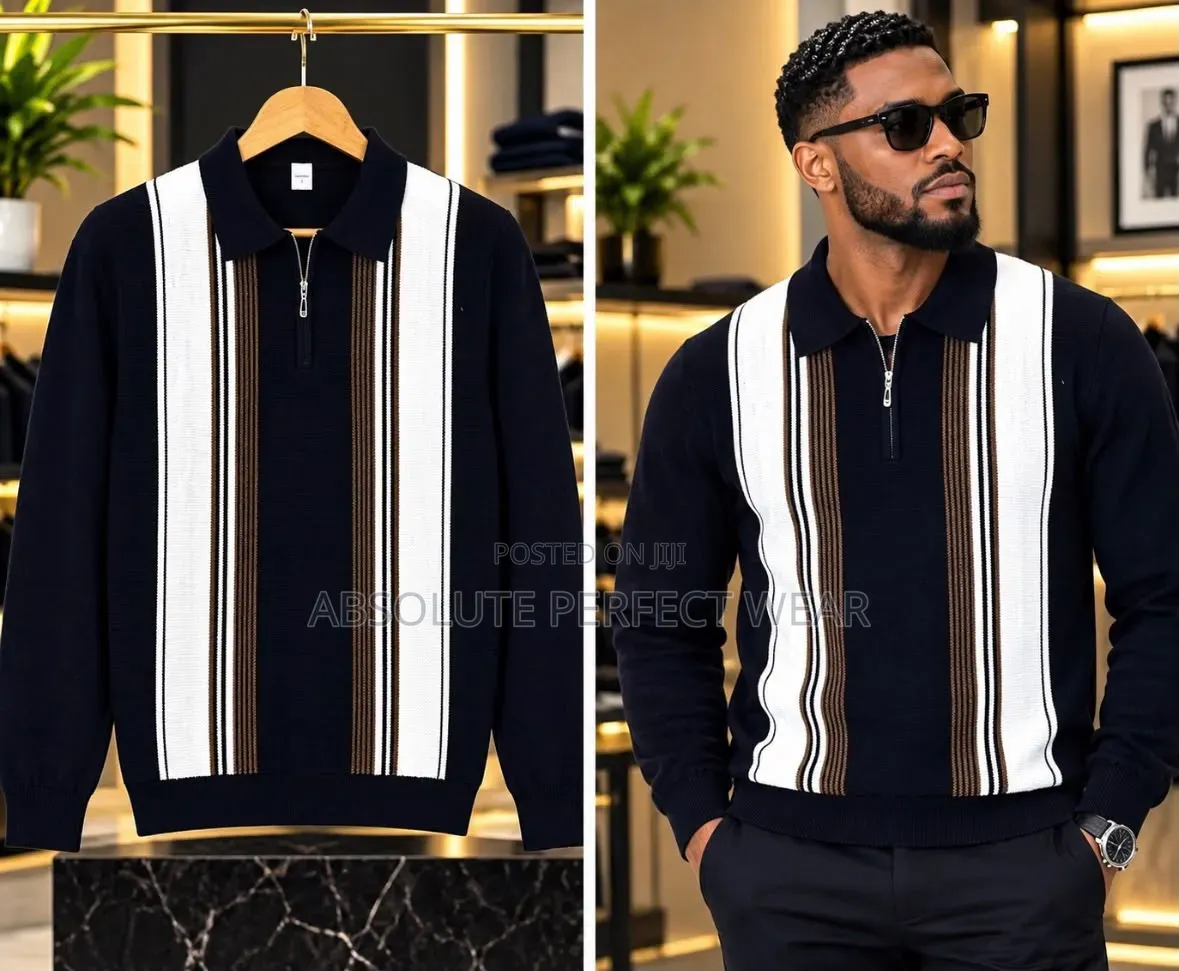 Black Knit Wear for Men