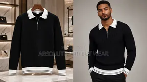 Black Knit Wear for Men