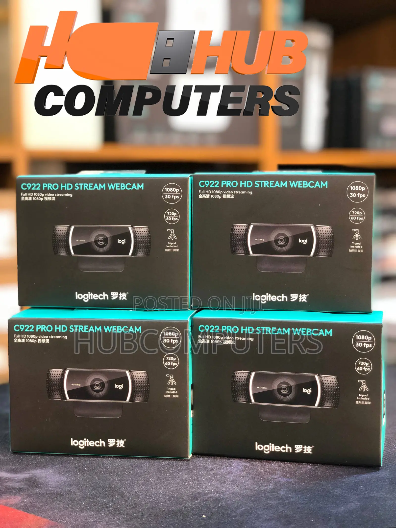 Logitech C922 Pro HD Stream Webcam