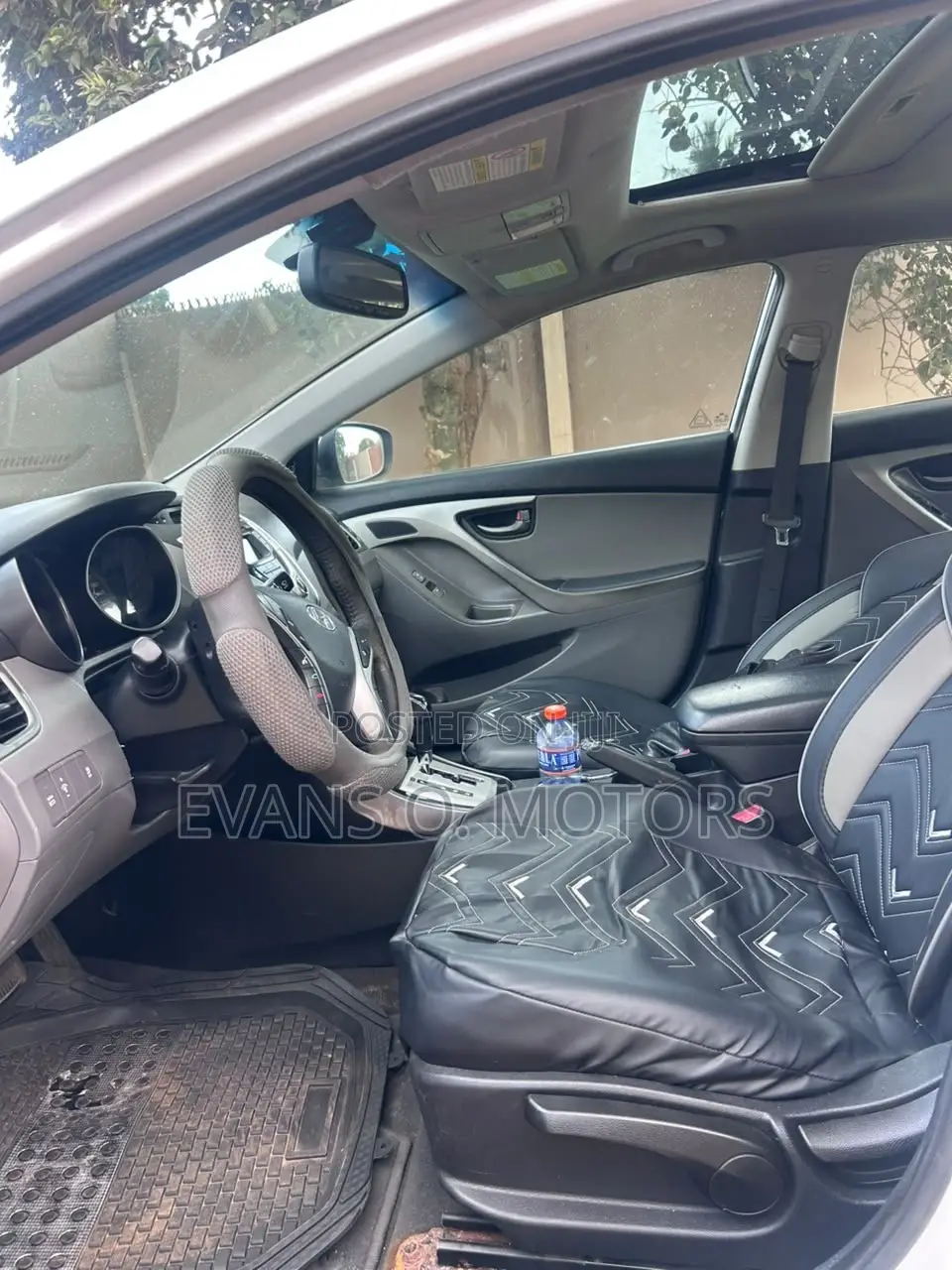 Hyundai Elantra Limited 2012 White