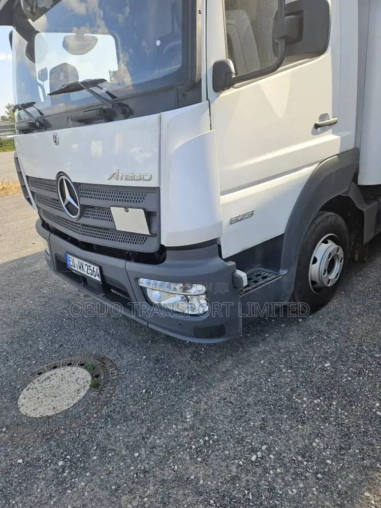 White DAF Heavy-Duty Truck 2017