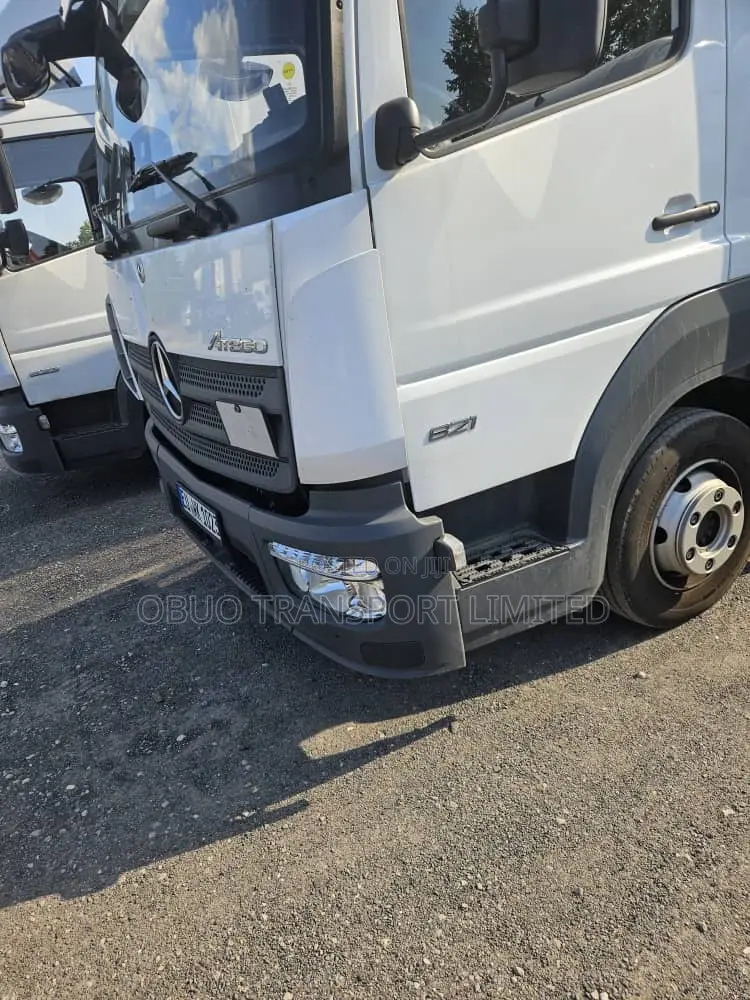 White DAF Heavy-Duty Truck 2017