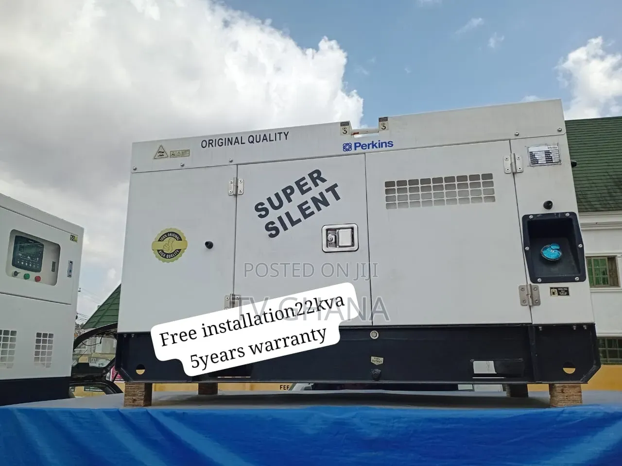 Upgrade Your Power Supply With a Perkins 22KVA Diesel Generator22kva