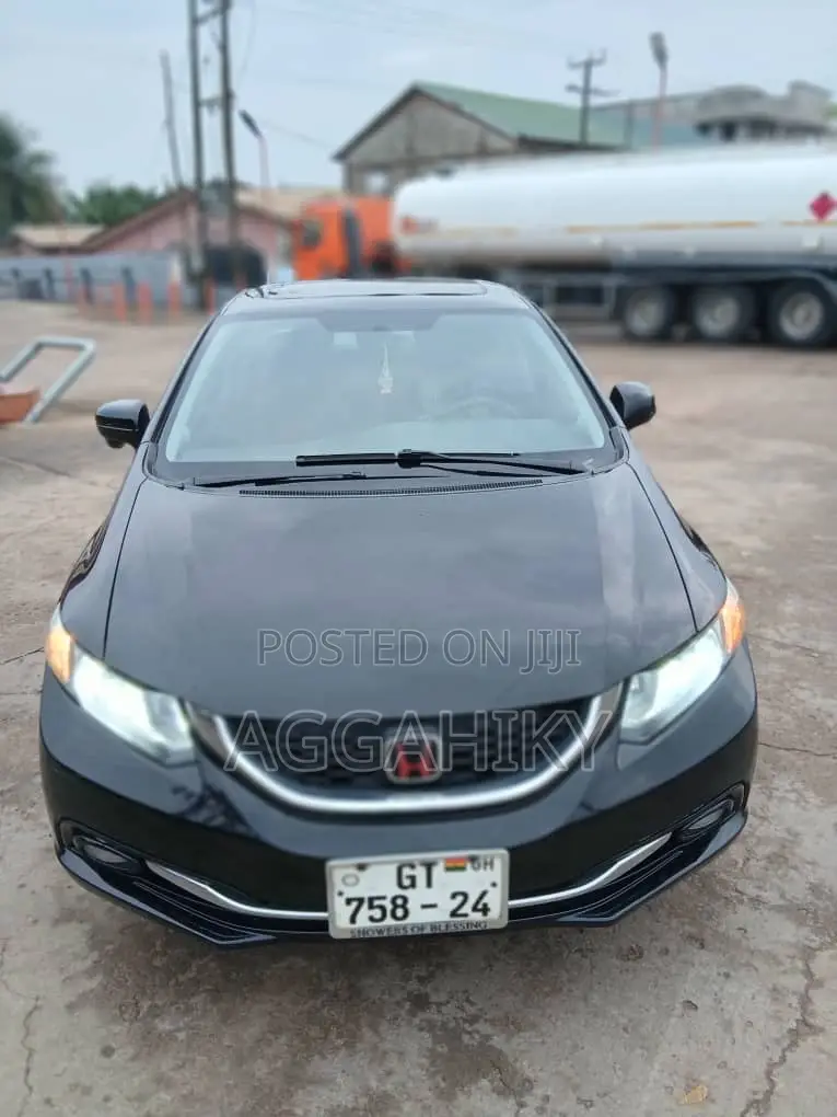 Honda Civic EX-L 4dr Sedan (1.8L 4cyl CVT) 2015 Black