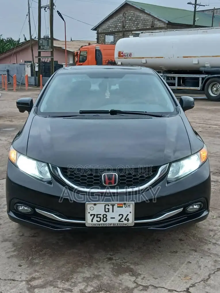 Honda Civic EX-L 4dr Sedan (1.8L 4cyl CVT) 2015 Black