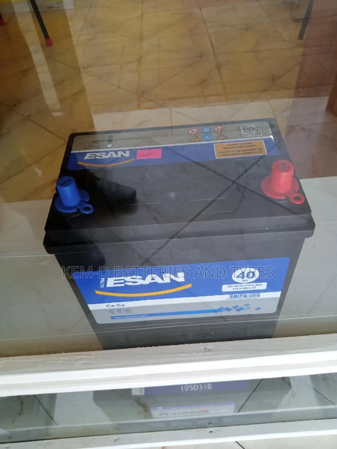 12 Volts Car Battery