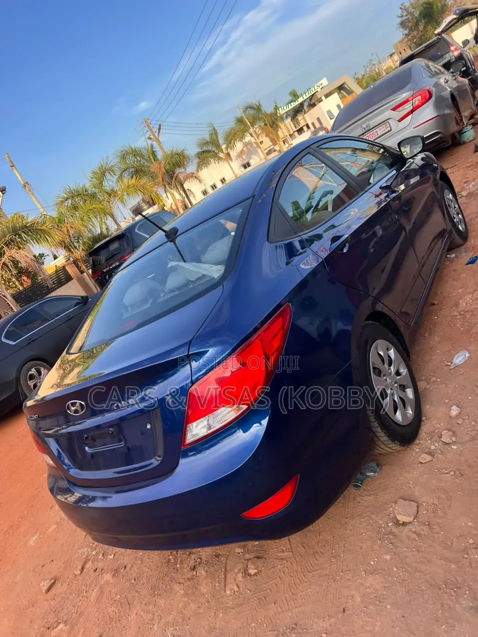 Hyundai Accent 2013 Blue