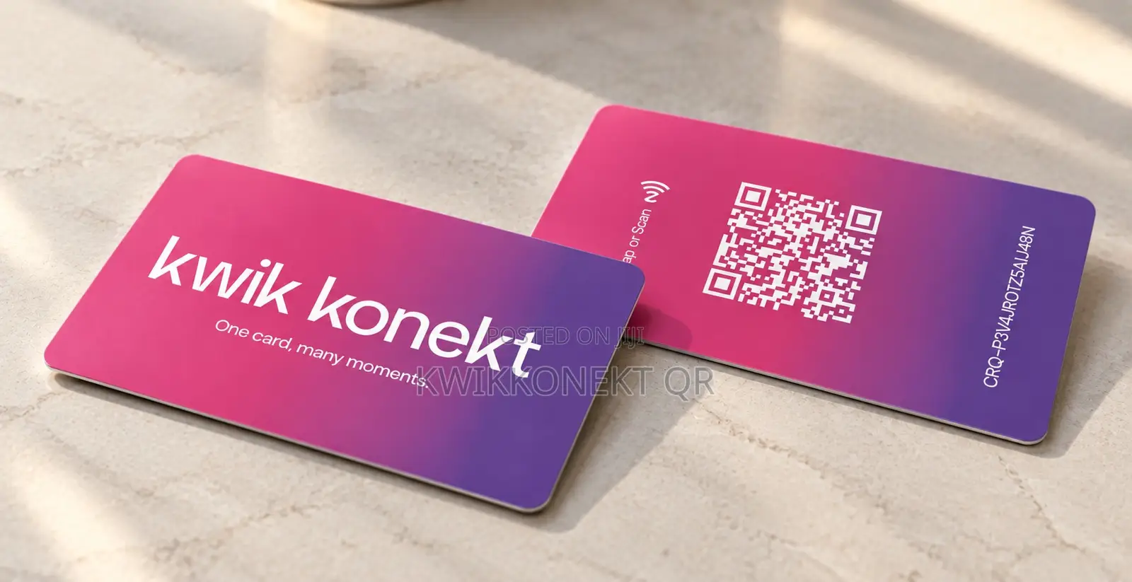 Kwik Konekt Digital Business Card – Share Your Contacts With One Tap!