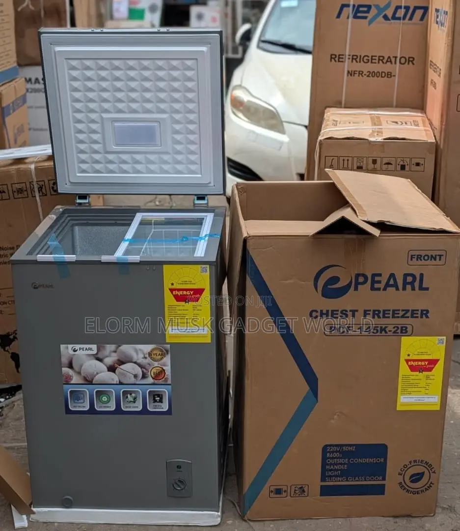 Pearl 145k Chest Freezer 100l