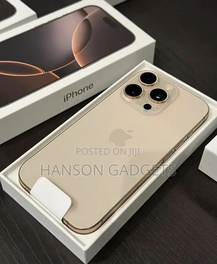 New Apple iPhone 16 Pro Max 1 TB Gold