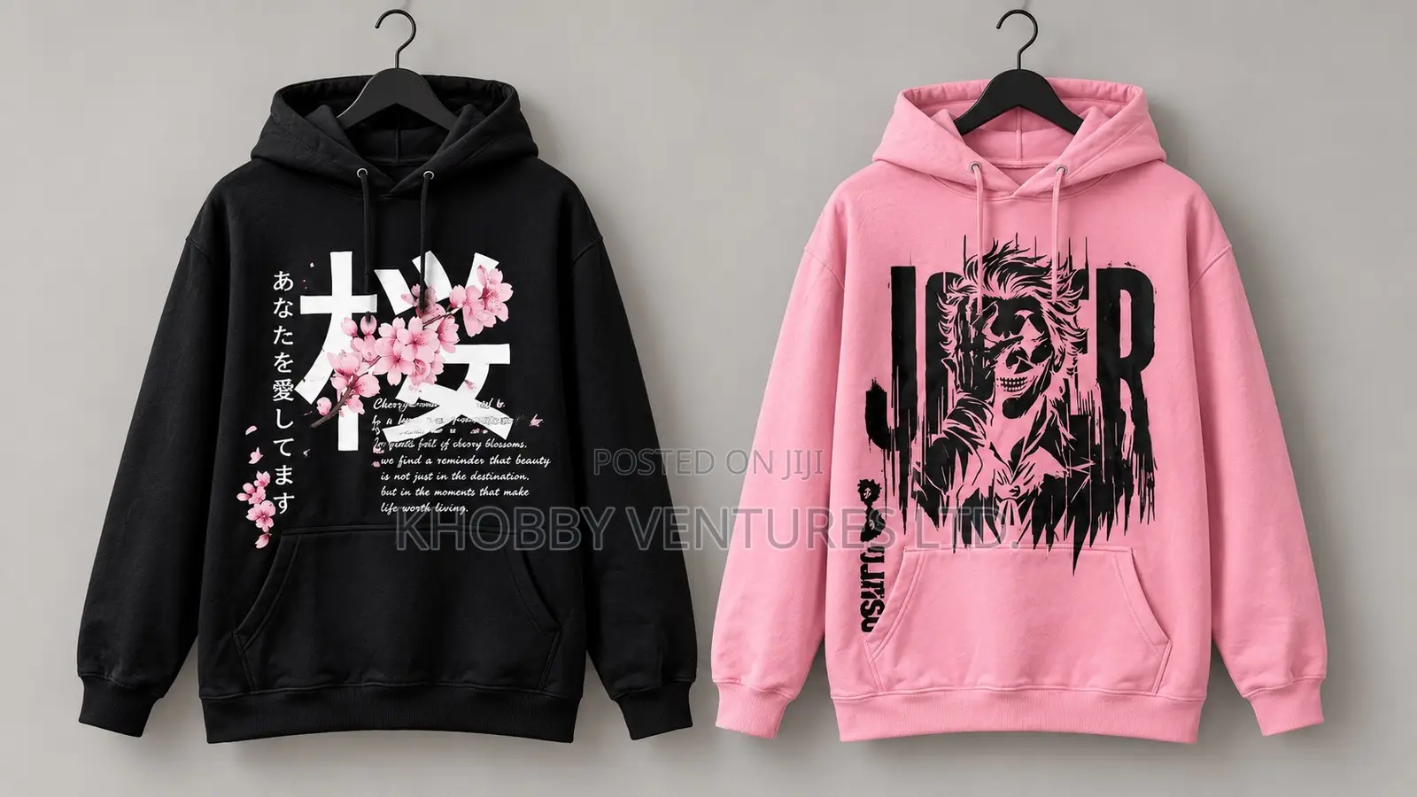  Black Graphic Hoodies for Sale! 