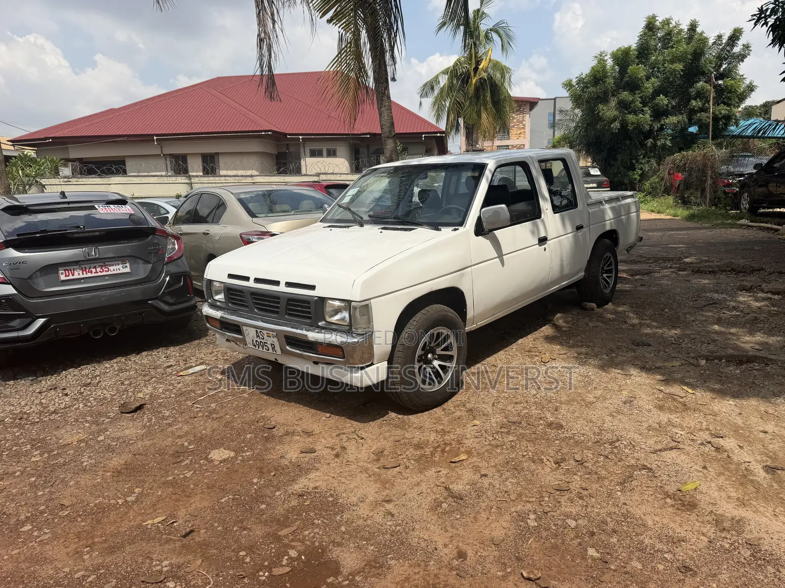 Nissan Hardbody 1998 White
