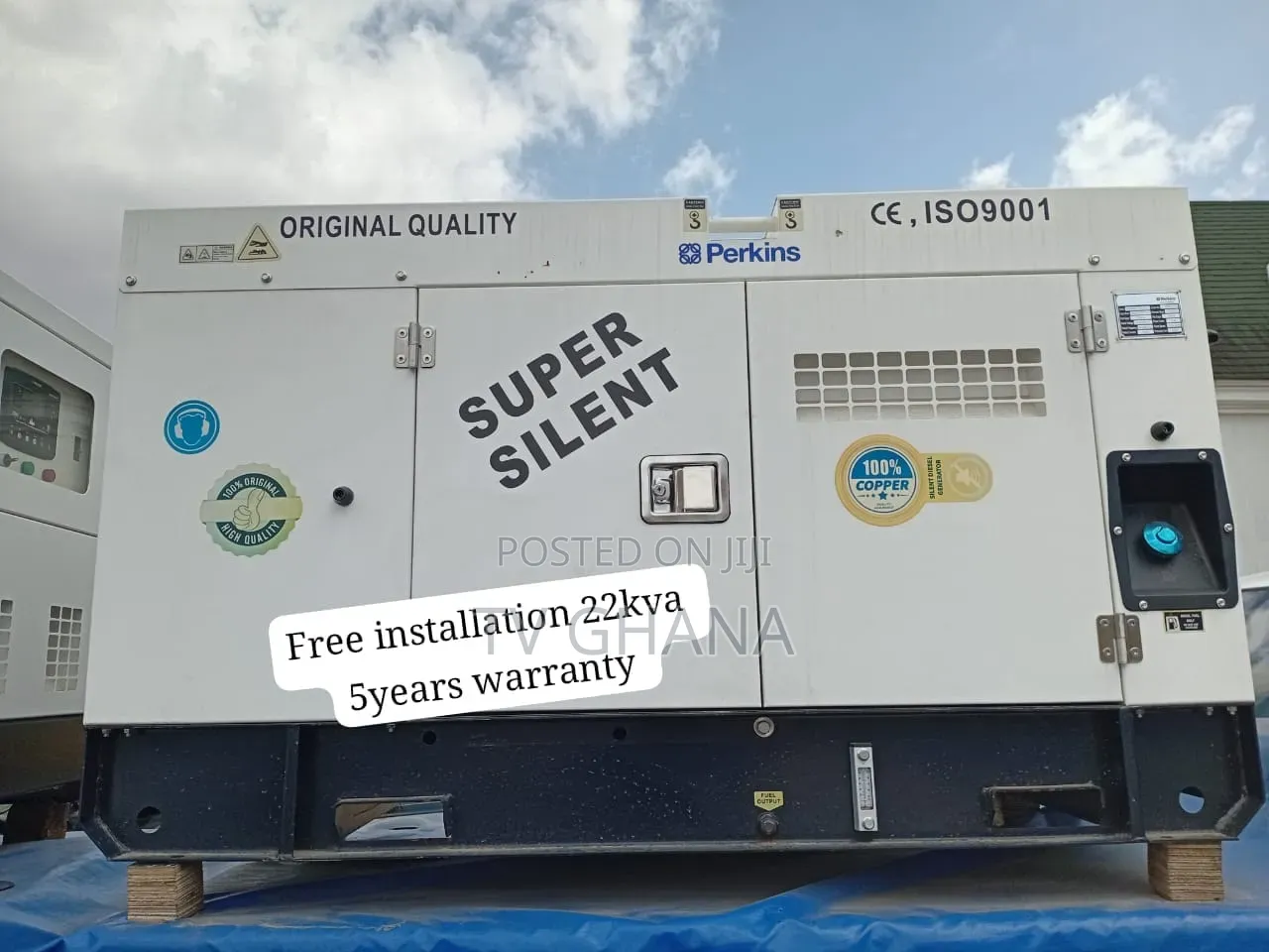 High-Performance Perkins 22KVA Diesel Genset for Serious Power22kva