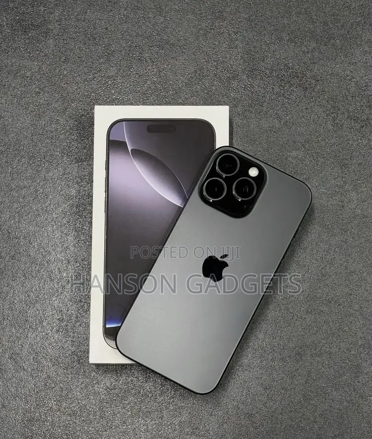 New Apple iPhone 16 Pro Max 1 TB Black