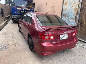 Toyota Corolla S 2007 Red