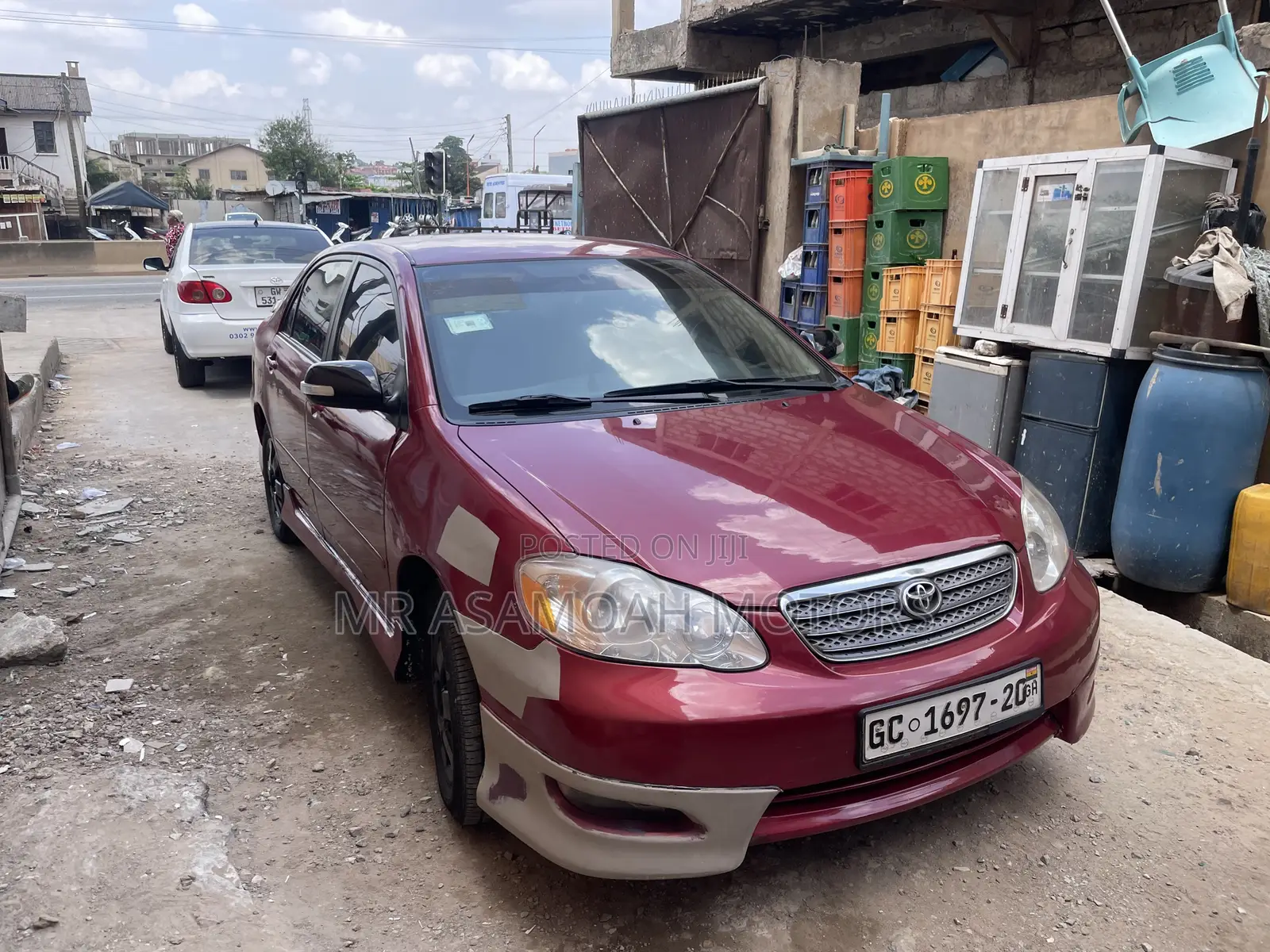 Toyota Corolla S 2007 Red