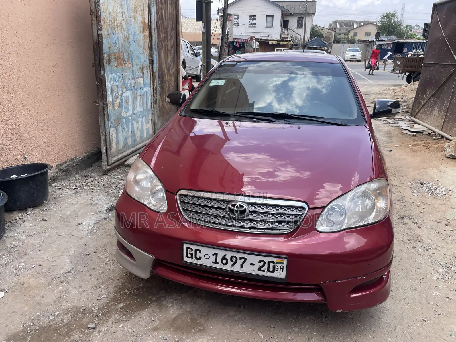 Toyota Corolla S 2007 Red