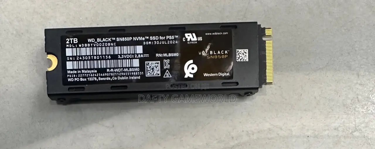 SSD 2TB With Fun Sink