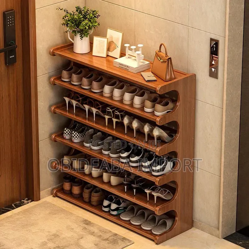 Wooden Shoes Rack