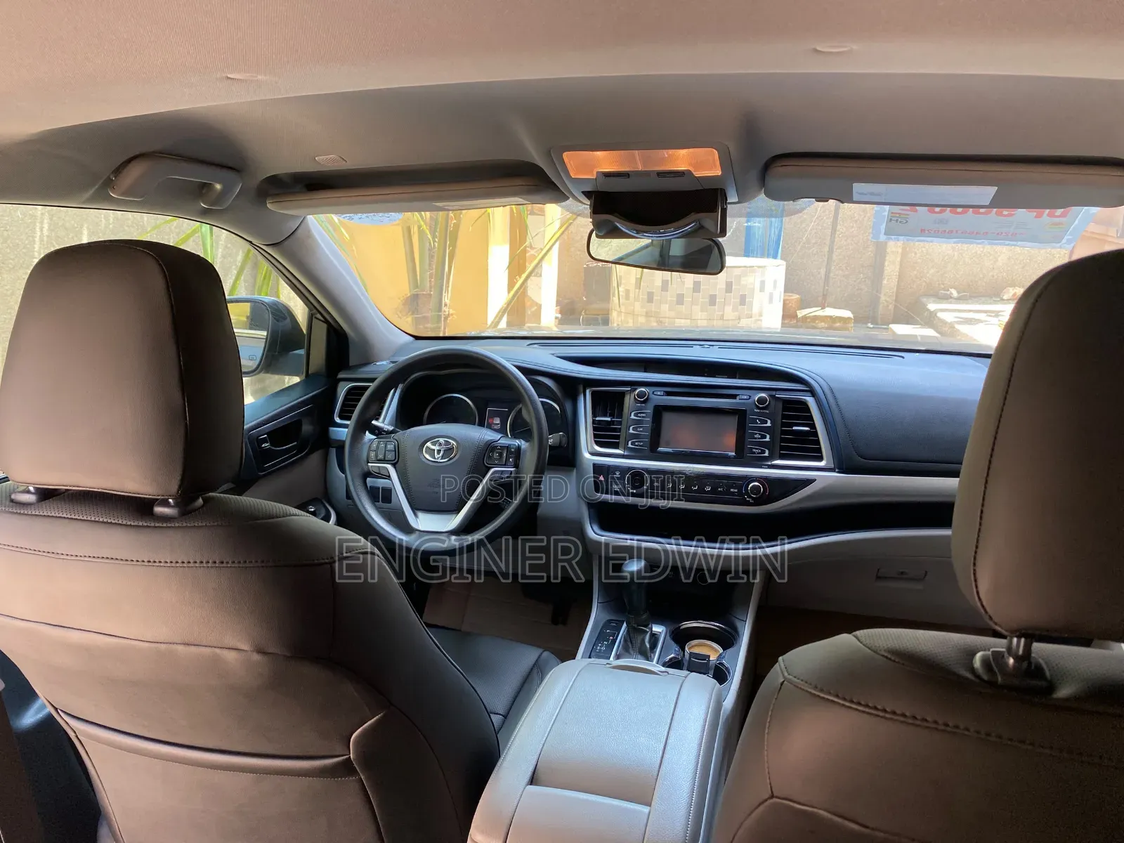 Toyota Highlander LE 2019 Gray