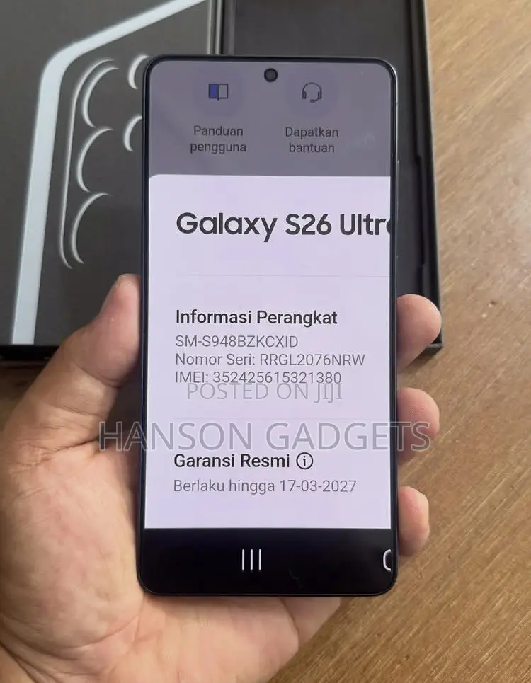 New Samsung Galaxy S26 Ultra 5G 1 TB Black