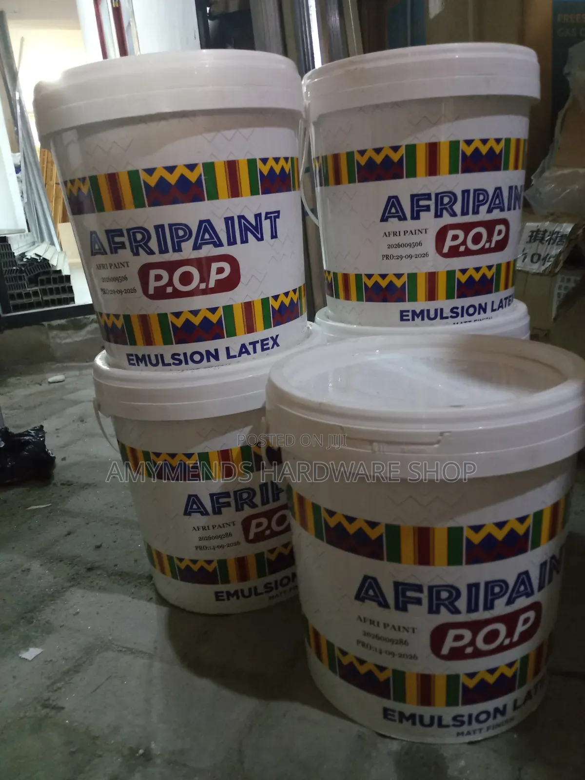 Afripaint p.o.p Emulsion Latex Matt Finish