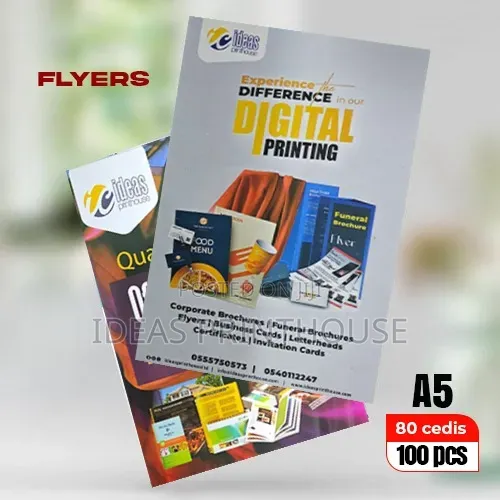 Printing of A5 Flyer