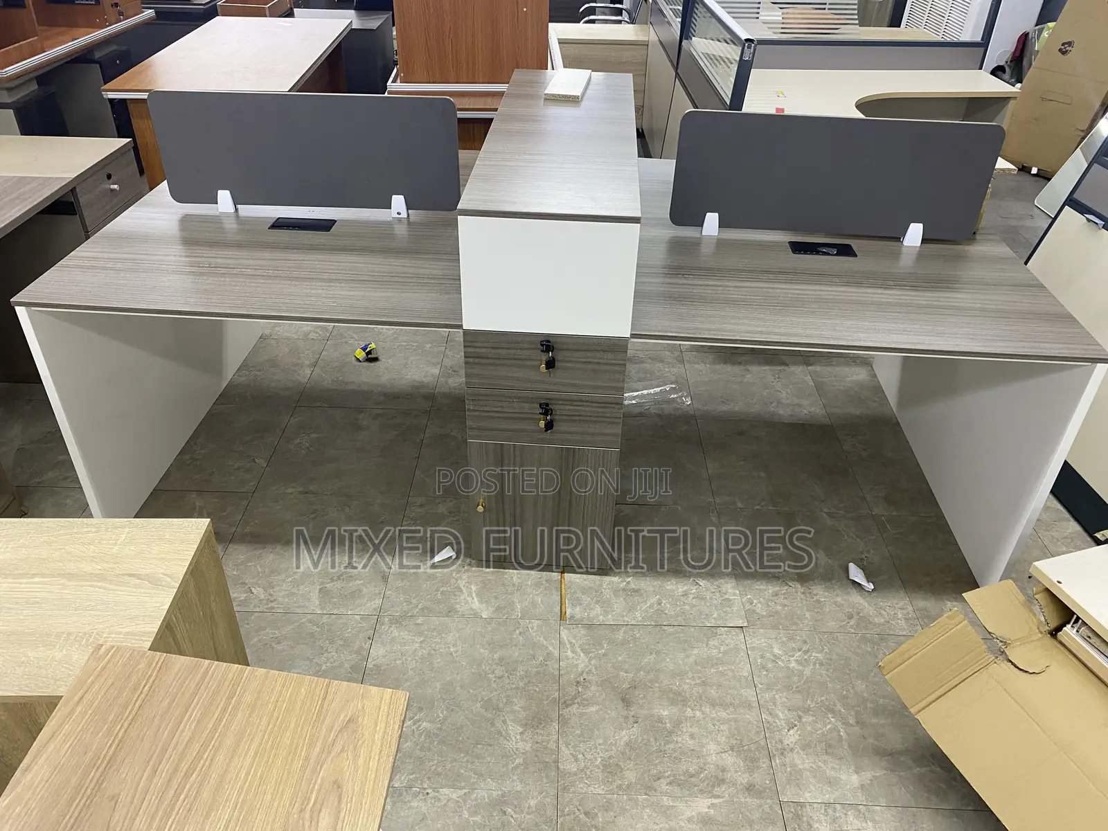 Workstation for Office 4 in 1 ( Four Seater)