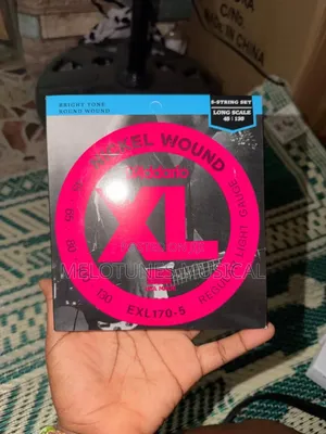 d'Addario EXL170-5 Nickel Wound Bass Guitar Strings