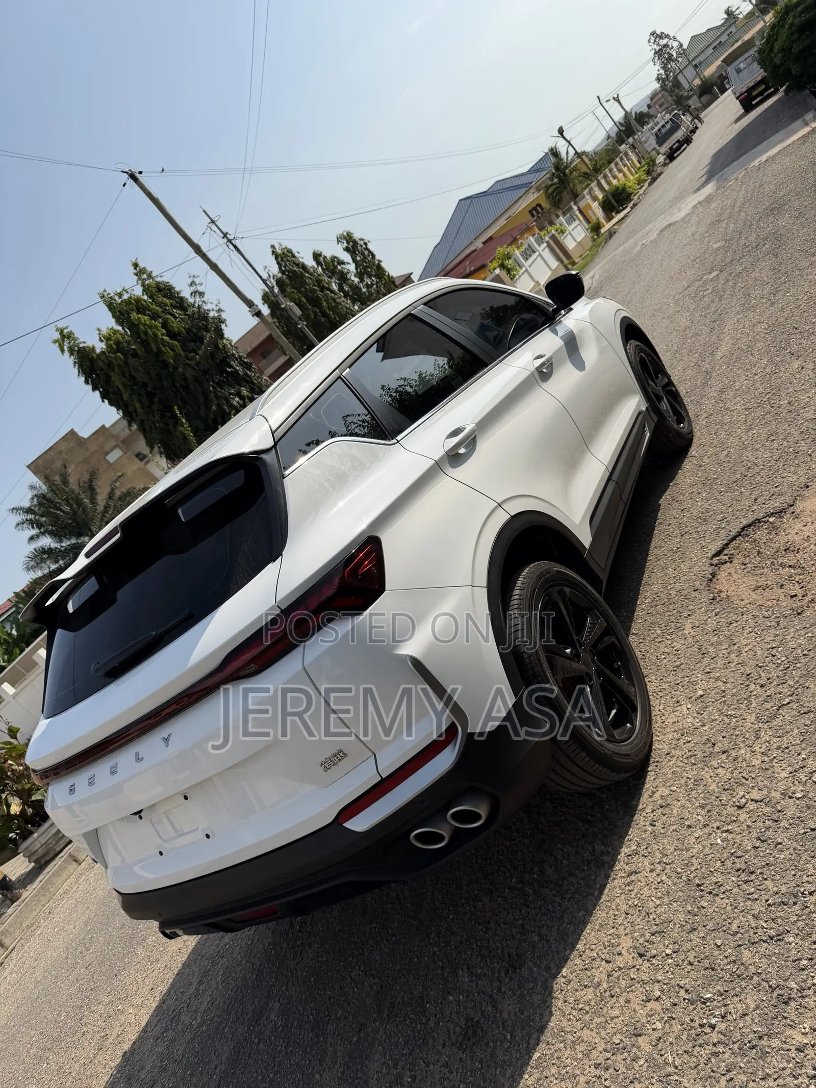 New Geely Coolray 2025 White