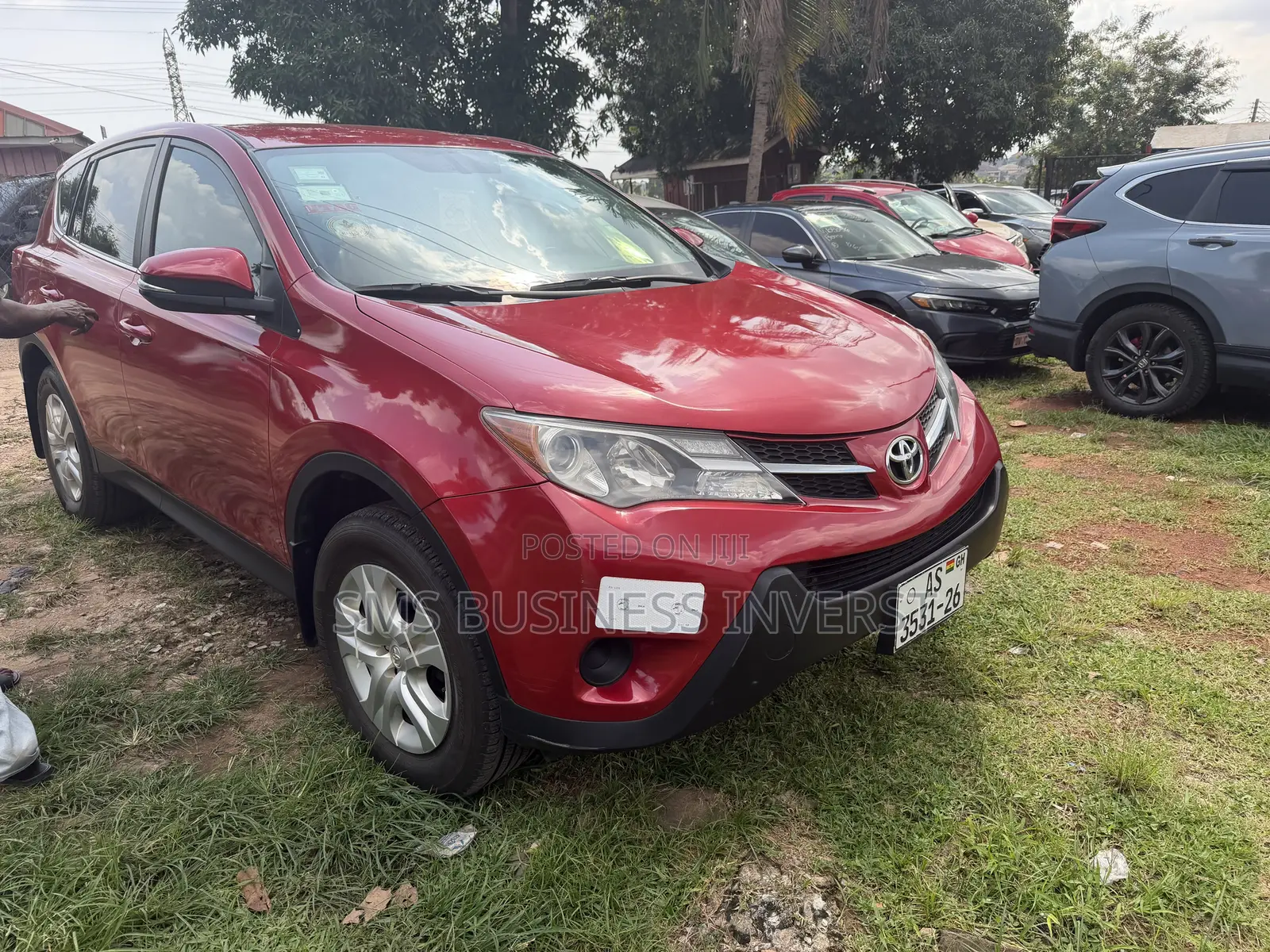 Toyota RAV4 LE 4dr SUV AWD (2.5L 4cyl 6A) 2015 Red