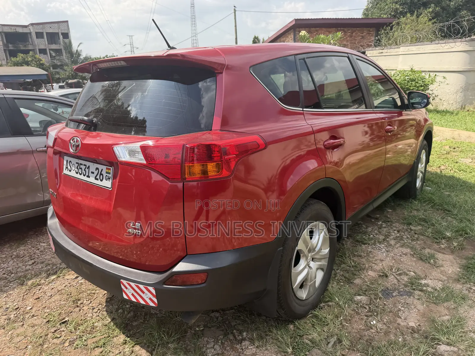 Toyota RAV4 LE 4dr SUV AWD (2.5L 4cyl 6A) 2015 Red