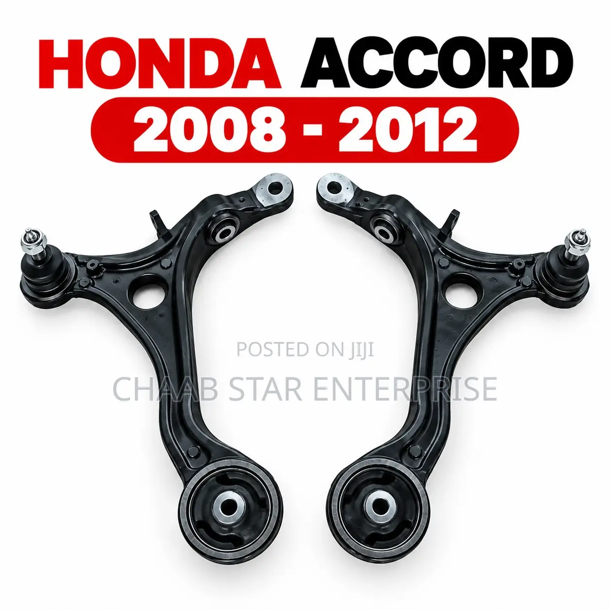 Honda Accord 2008-2012/ 2009-2014 Acura TSX Lower Control Arms Pair