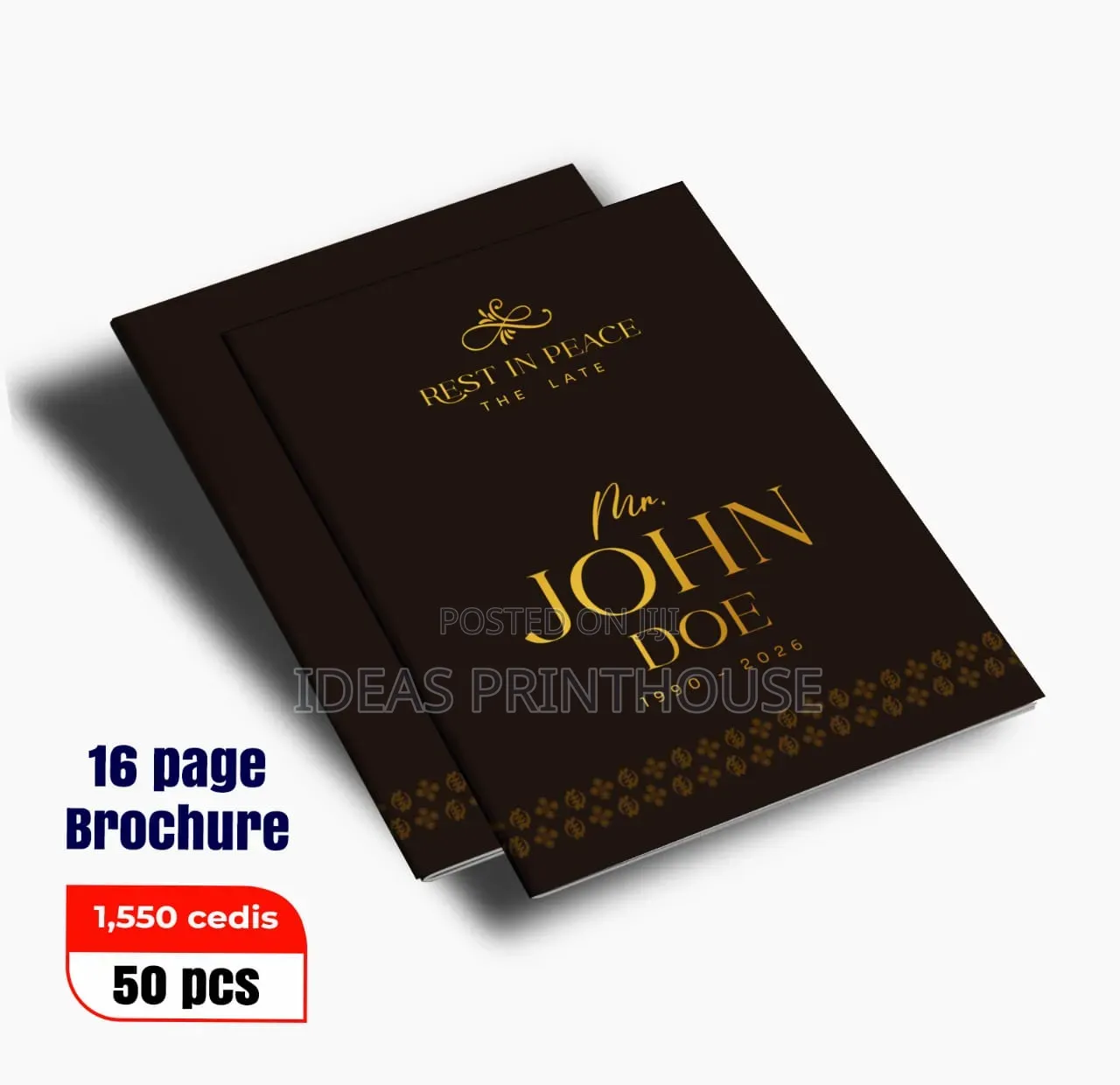 Quality A4 Brochure Printing